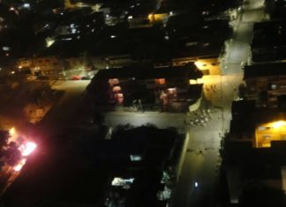 Plomo contra cacerolas en los Jardines del Valle