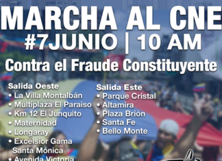 #7Jun Gran Marcha contra el Fraude Constituyente