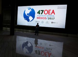 Asamblea General de la OEA espera concluir con un acuerdo sobre Venezuela