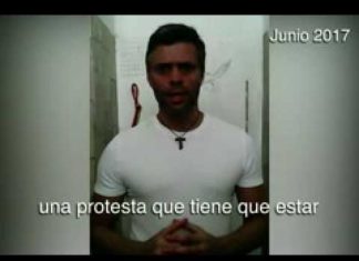 Importante mensaje de Leopoldo López para Venezuela