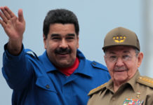 El triángulo de los felones Maduro, Raúl y las FARC