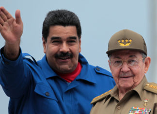 El triángulo de los felones Maduro, Raúl y las FARC