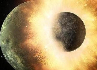 La Luna es un pedazo pulverizado de la Tierra