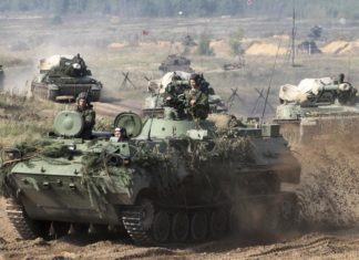 Rusia inicia sus maniobras militares en la frontera con UE