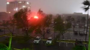 El huracán María toca tierra en el sureste de Puerto Rico