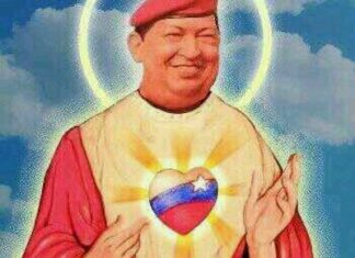 EL #WTF de VTV: Promocionan al destructor Chávez Frías como un Santo