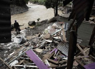 Al menos 22 personas mueren en América Central por el huracán Nate