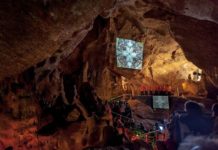 Gong, sonidos y danzas en la cueva