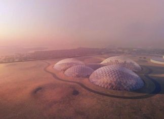 Crean una ciudad marciana en Dubai (FOTOS)