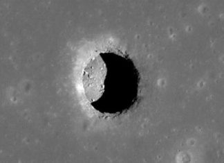 Descubren una cueva gigantesca en la Luna