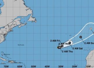 La tormenta tropical Ofelia podría alcanzar la próxima semana la costa española como huracán