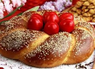 Pasxalina Tsourekia o Lampropsomo: Panes Dulces de Pascua