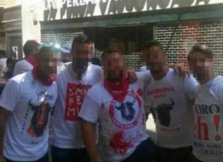 La Manada, condenada a nueve años de cárcel por “abuso sexual continuado”, pero no por violación