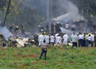 Avión de Cubana de Aviación se estrella al despegar de La Habana con 113 personas a bordo / Actualizado a las 4:00 pm Hora Cuba