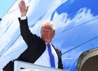 Trump partió rumbo a Singapur para cumbre con Kim Jong-un