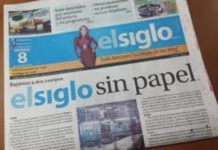 Diario El Siglo circulará cuatro días a la semana por falta de papel