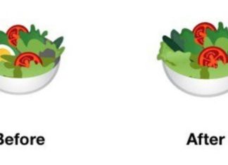 Google elimina el huevo de su emoji de ensalada para contentar a los veganos