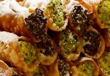 Cañoncitos rellenos (Cannoli siciliani)