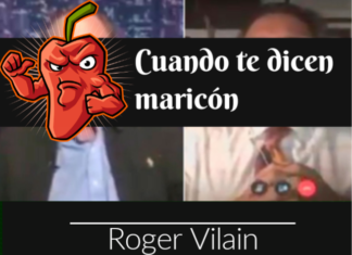 CUANDO TE DICEN MARICÓN por -Roger Vilain- @rvilain1