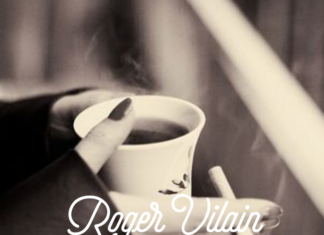 ELLA FUMA EN EL CAFÉ por -Roger Vilain- @rvilain1