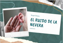 EL RUIDO DE LA NEVERA por -Roger Vilain- @rvilain1 #Cultura