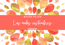 LAS MALAS COSTUMBRES por -Roger Vilain- @rvilain1 #Cultura