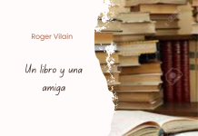 UN LIBRO Y UNA AMIGA por -Roger Vilain- X: @rvilain1 #Cultura