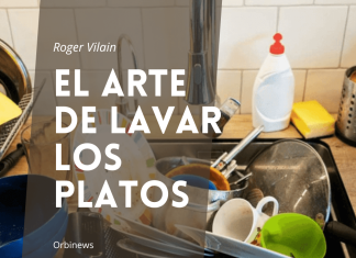 EL ARTE DE LAVAR LOS PLATOS por -Roger Vilain- X: @rvilain1 #Cultura