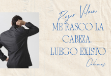 ME RASCO LA CABEZA, LUEGO EXISTO por -Roger Vilain- X: @rvilain1 #Cultura